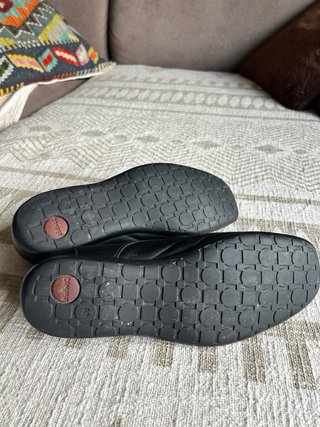 Camper Zapatos de Piel Negros Hombre