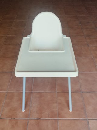 Trona de bebé blanca ikea