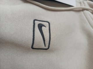 Sudadera Nike Beige Cremallera