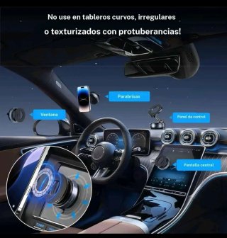Soporte Móvil Coche/Escritorio Magnético