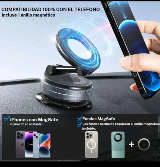 Soporte Móvil Coche/Escritorio Magnético