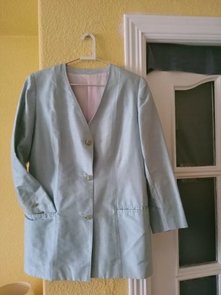 Chaqueta elegante azul celeste Talla L