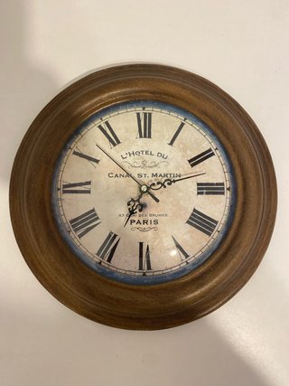 Reloj de Pared L'Hotel du Canal St. Martin