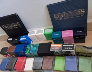Lote Accesorios Cartas Coleccionables