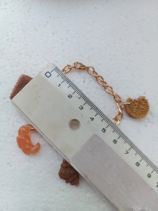 Bracciale charm dolci e croissant