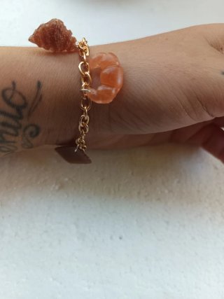 Bracciale charm dolci e croissant
