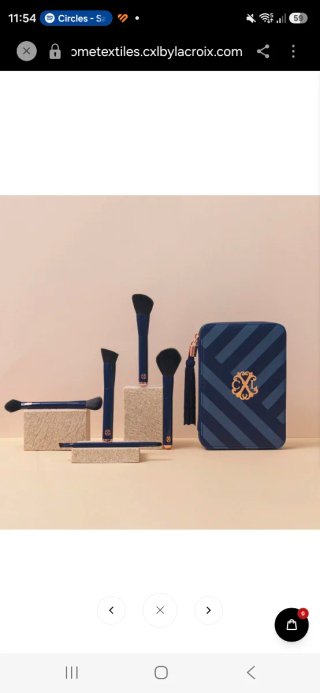 Estuche de brochas Christian Lacroix
