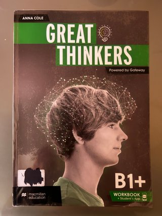 GREAT THINKERS B1+ Workbook and Digital Workbook