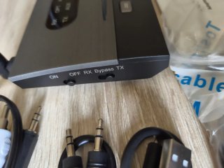 Transmisor Receptor Audio Óptico Bluetooth NFC