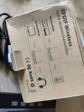 Transmisor Receptor Audio Óptico Bluetooth NFC