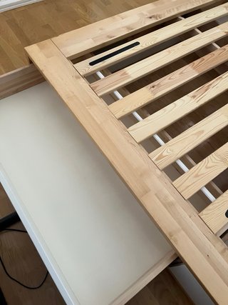Estructura Cama IKEA Mandal 160x200 + 4 Cajones