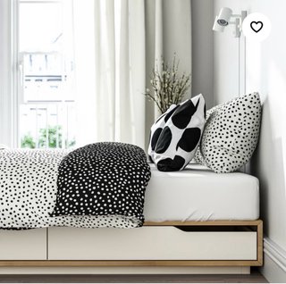 Estructura Cama IKEA Mandal 160x200 + 4 Cajones