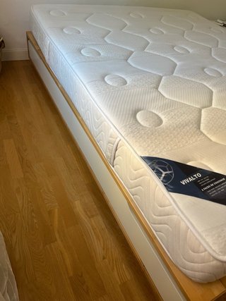 Estructura Cama IKEA Mandal 160x200 + 4 Cajones