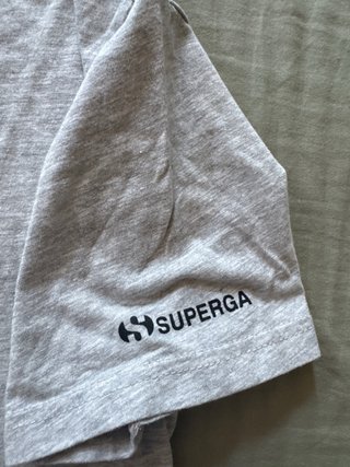 T-shirt Superga Uomo Grigia Taglia M