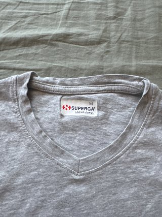 T-shirt Superga Uomo Grigia Taglia M