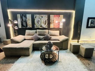 Sofá Chaise Longue Extensible con Arcón