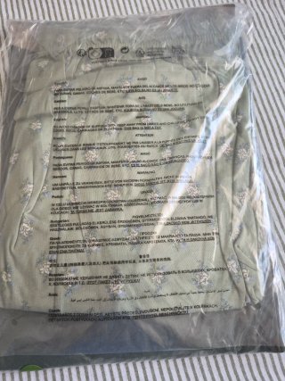 Pijama mujer largo verde XL