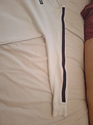 Sudadera Hollister Blanca Talla XS