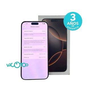 APPLE IPHONE 16 PRO MAX 8 GB 256 GB 93% BATERÍA