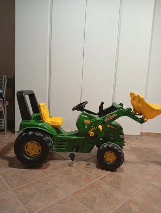 Tractor John Deere Pedales Carga Niño