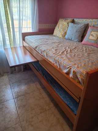 Cama nido con cama extra y cajones