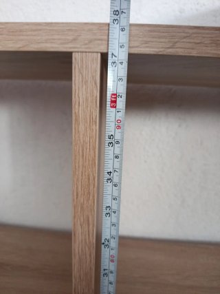 Estantería de madera estilo librería