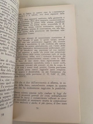 introduzione a comte i filosofi laterza