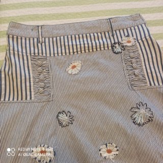 Minifalda Desigual rayas y flores
