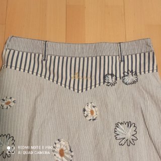 Minifalda Desigual rayas y flores