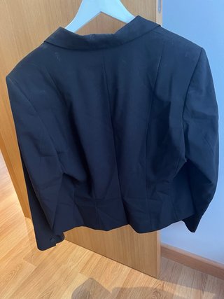 Blazer H&M Negro Talla 44 - Casi Nuevo
