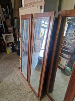 Puertas de armario con espejo