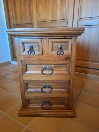 Dormitorio Mexicano Madera Maciza