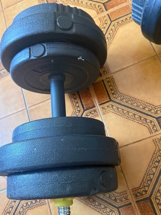 2 Mancuernas 19 kg c/u