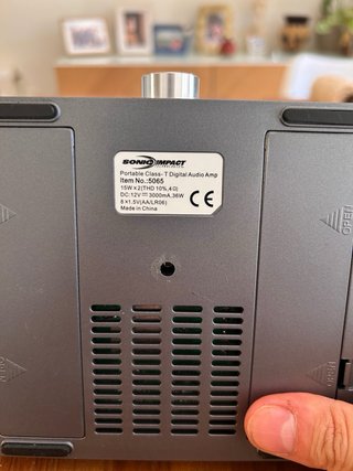Amplificador Sonic Impact Class-T 5065