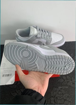 Nike Dunk Low Gris y Blanco Talla 36
