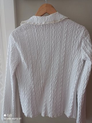 Chaqueta blanca mujer Talla L (40)