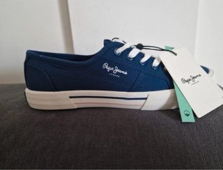 Zapatillas Pepe Jeans Mujer Talla 38 Azul