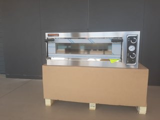 HORNO ELECTRICO PARA 4 PIZZAS DE 40 CM / GLASS