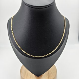 Cadena Cubana Fina 18K Oro 3,38gr 42cm