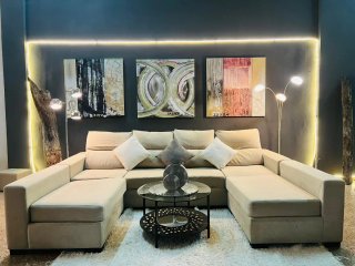 Sofá Chaise Longue Doble Beige