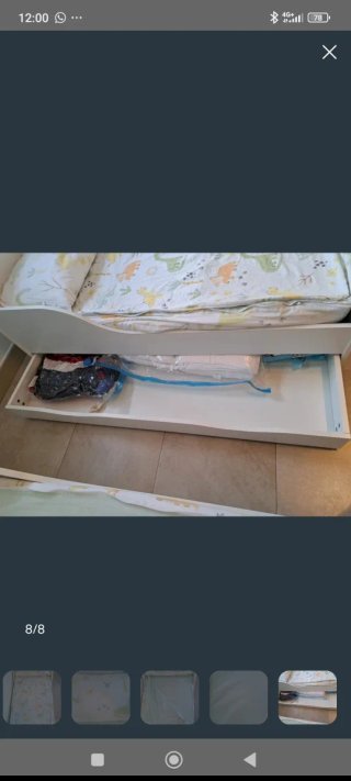 Camas infantiles con cajones 140x70