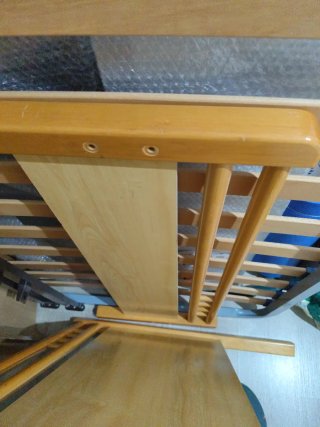 Cama juvenil madera y metal
