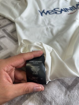 Camiseta YSL Blanca