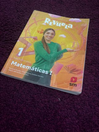 Matemáticas I 1 bachillerato Revuela