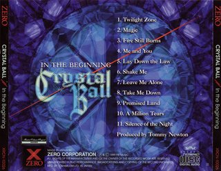 Crystal Ball - In The Beginning (Japón)