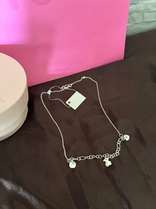 Collar TOUS original Luah plata 3 motivos etiqueta