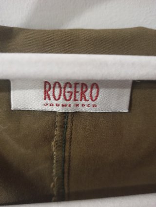 Vestido retro Jaume Roca entre verde oliva, y verd
