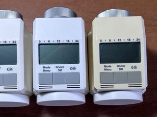 4x Valvole Termostatiche Elettroniche EQ3