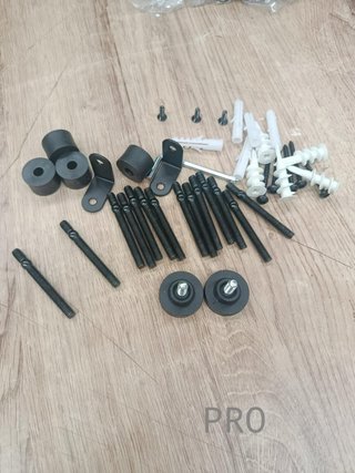 HOOBRO Estantería de pared de 6 niveles