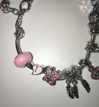 Pulsera mujer/niña con charms